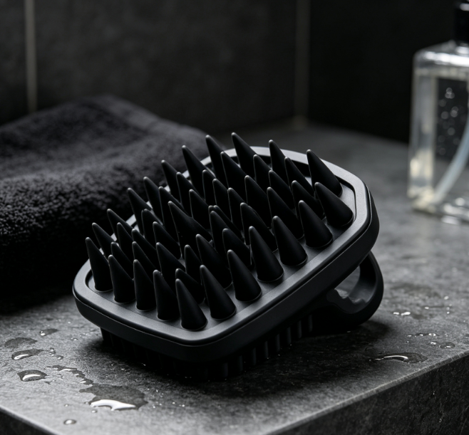 Ergonomic Scalp Massage Brush For Gentle Cleansing