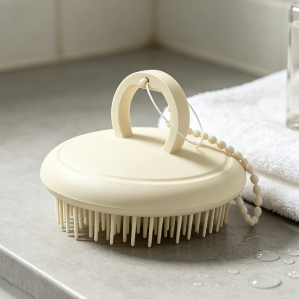 Scalp Exfoliating Massage Brush, For Wet Or Dry Use