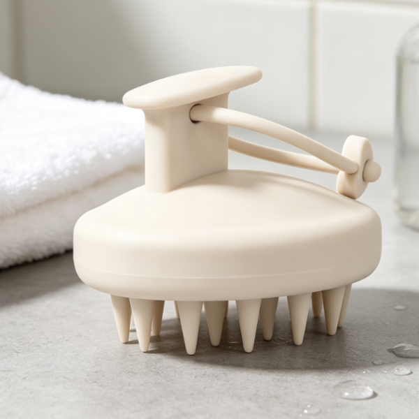 Silicone Shampoo Brush, For Wet Or Dry Use