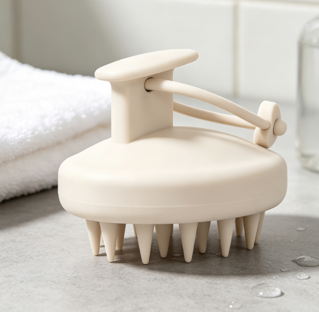 Silicone Shampoo Brush, For Wet Or Dry Use