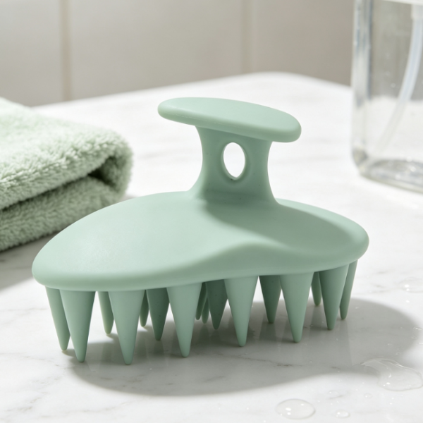 Bpa-Free Silicone Scalp Exfoliating Brush