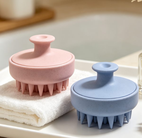 Handheld Scalp Cleansing Brush, Tangle-Free Design