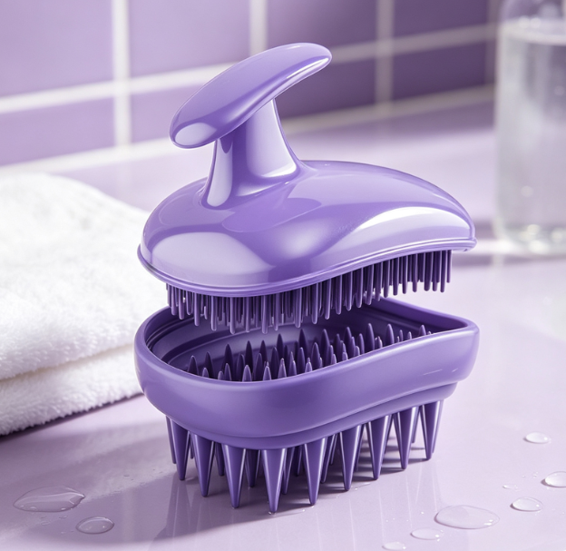 2-In-1 Scalp Massage And Cleansing Brush