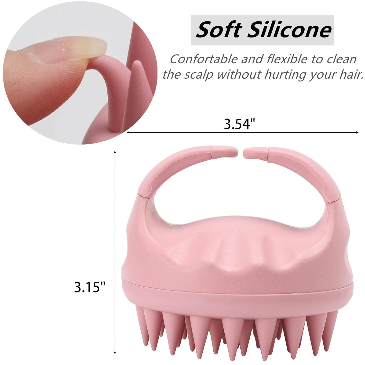 Silicone Scalp Cleansing And Massage Brush - Image 2