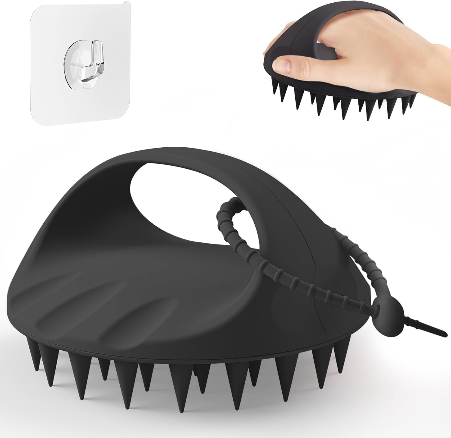 Large One-Piece Scalp Massage Brush