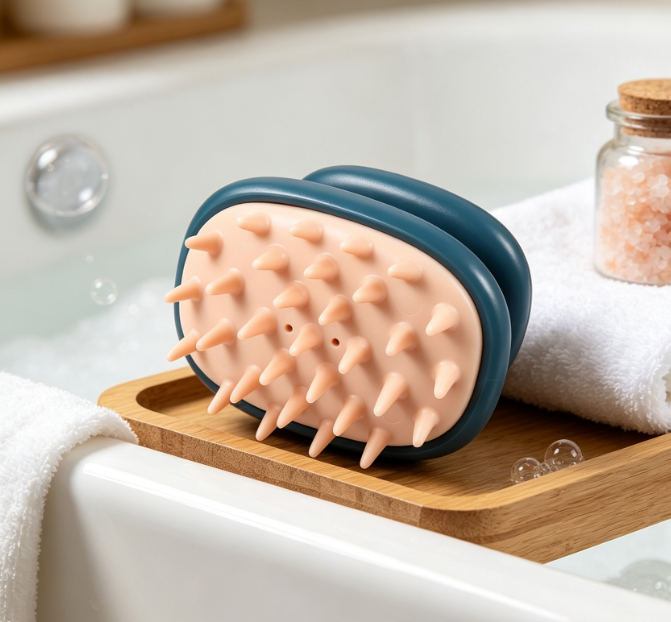 Silicone Scalp Exfoliating Brush, A Hair Care Essential - Image 2