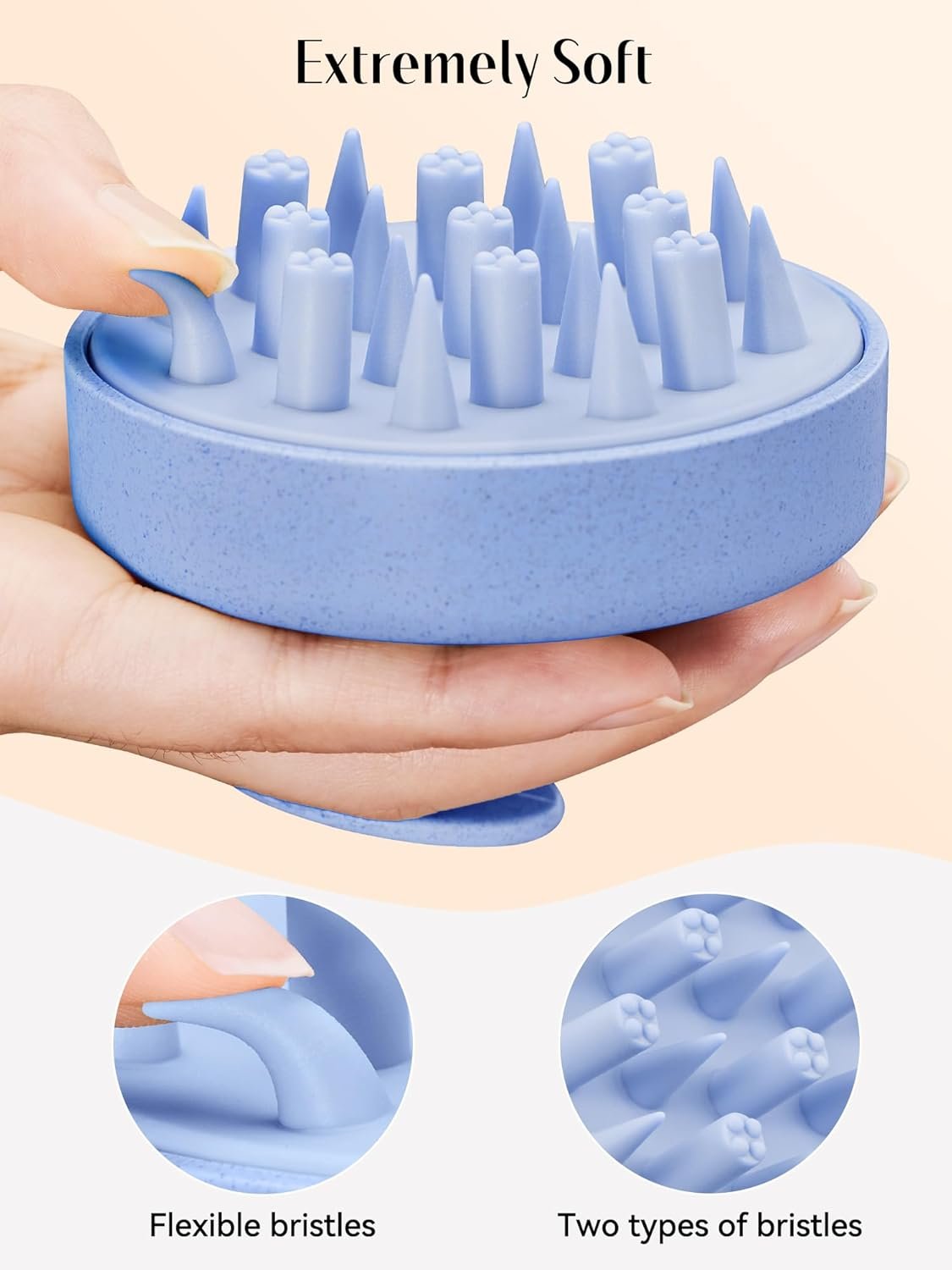 Upgraded Silicone Scalp Massage Shampoo Brush - Image 2