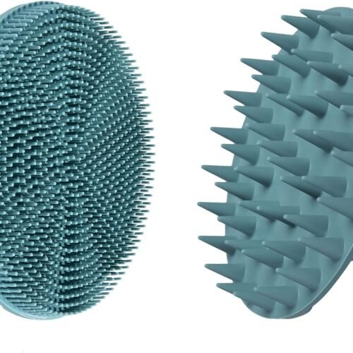 Food-Grade Silicone Bath And Scalp Brush