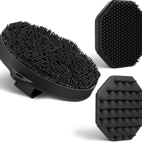 3-Piece Bath And Scalp Cleansing Brush Set