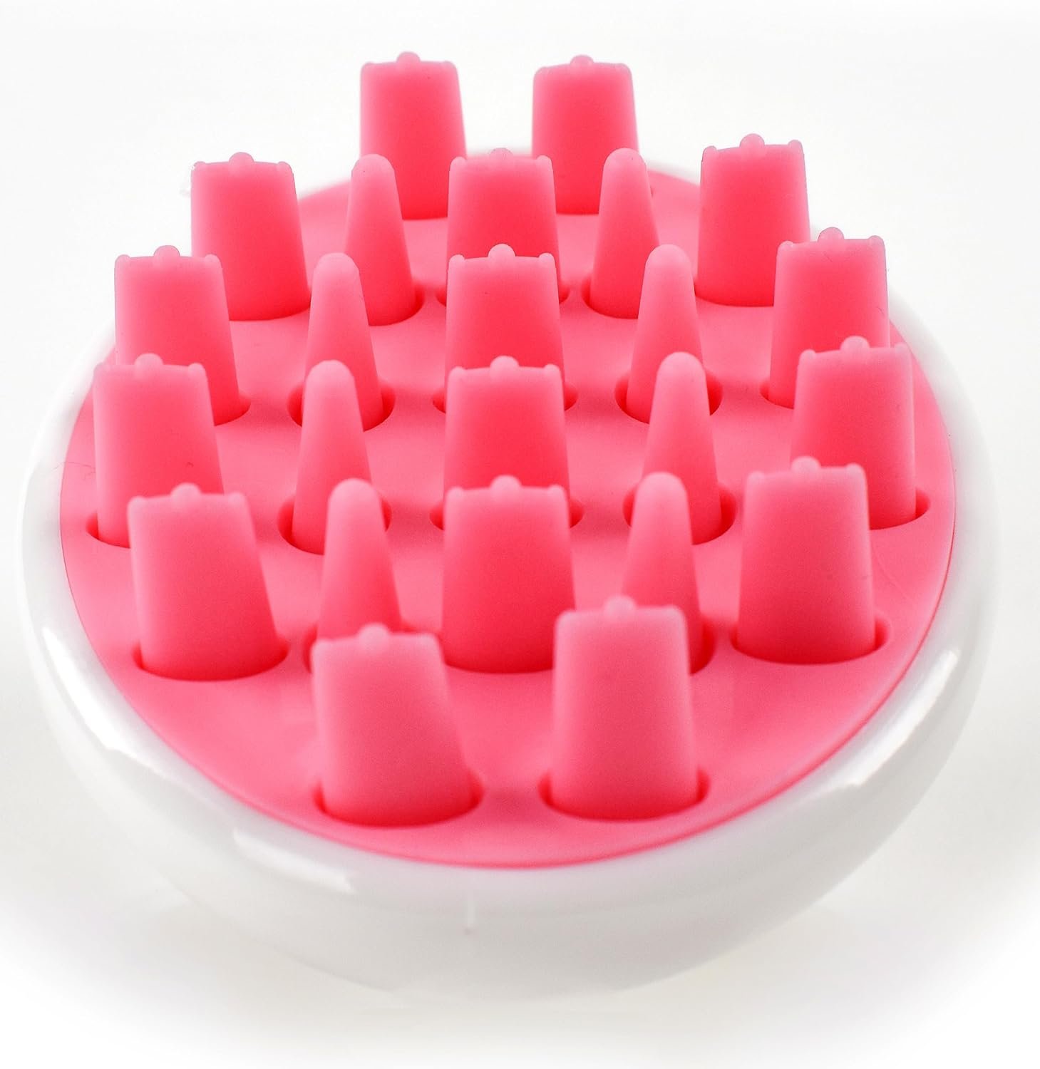 Dual-Action Silicone Scalp Massage Shampoo Brush - Image 2
