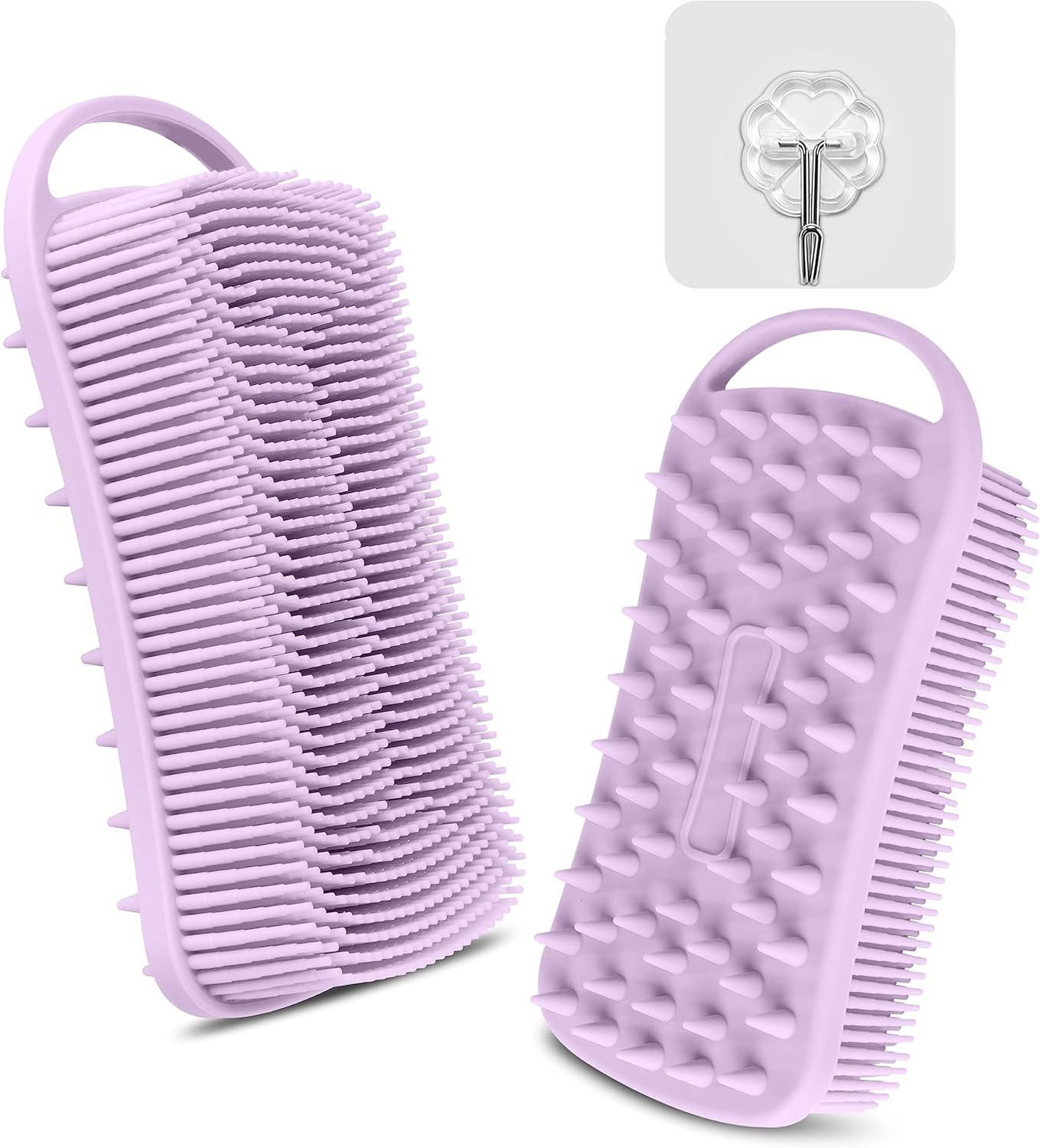 Silicone Bath And Scalp 2-In-1 Brush - Image 2